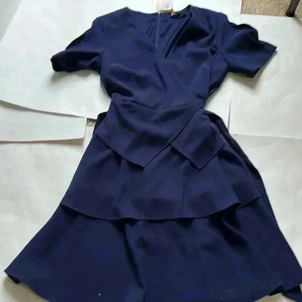 Alex Marie blue dress size 10 NWT